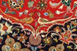 large animal motif vintage tabriz persian rug 51122 birds Nazmiyal