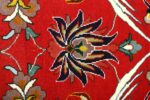 large animal motif vintage tabriz persian rug 51122 black Nazmiyal