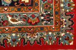 large animal motif vintage tabriz persian rug 51122 part Nazmiyal