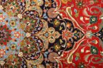 large animal motif vintage tabriz persian rug 51122 top Nazmiyal