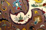 large animal motif vintage tabriz persian rug 51122 part Nazmiyal