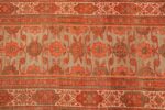 large antique khorassan persian rug 49365 green Nazmiyal