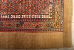 large antique serab persian rug 51118 side Nazmiyal