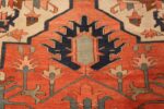 large antique serapi persian rug 49327 tiara Nazmiyal