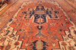 large antique serapi persian rug 49327 whole Nazmiyal