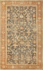 large antique sultanabad persian rug 49366 Nazmiyal