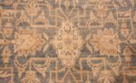 large blue antique kerman persian rug 49331 design Nazmiyal