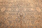 large blue antique kerman persian rug 49331 field Nazmiyal