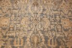 large blue antique kerman persian rug 49331 scroll Nazmiyal