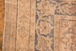 large blue antique kerman persian rug 49331 weave Nazmiyal