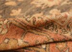 large gray antique sultanabad persian rug 49366 pile Nazmiyal