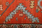 large red antique serapi persian rug 51121 pyramid Nazmiyal