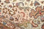 large vintage tabriz persian rug 51142 colors Nazmiyal