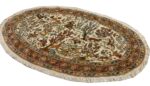 oval hunting scene vintage tabriz rug 51131 whole Nazmiyal