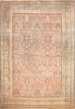 oversized antique tabriz haji jalili persian rug 49317 nazmiyal