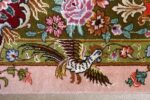 oversized hunting scene vintage tabriz persian rug 51117 bird Nazmiyal