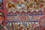 oversized hunting scene vintage tabriz persian rug 51117 gazal Nazmiyal