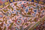 oversized hunting scene vintage tabriz persian rug 51117 green Nazmiyal