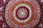 oversized hunting scene vintage tabriz persian rug 51117 lily Nazmiyal