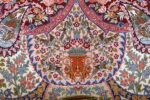 oversized hunting scene vintage tabriz persian rug 51117 lion Nazmiyal