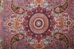 oversized hunting scene vintage tabriz persian rug 51117 medallion Nazmiyal