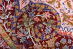 oversized hunting scene vintage tabriz persian rug 51117 pecker Nazmiyal
