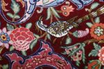 oversized hunting scene vintage tabriz persian rug 51117 rose Nazmiyal