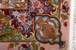 oversized hunting scene vintage tabriz persian rug 51117 vase Nazmiyal