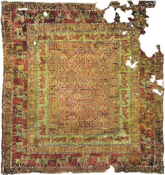 The Pazyryk Rug - The Oldest rug In The World by Nazmiyal