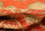 red background antique serapi persian rug 49351 pile Nazmiyal