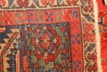 red background heriz persian rug 49291 weave Nazmiyal