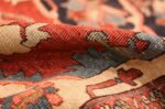 roomsize antique serapi persian rug 49350 pile Nazmiyal