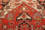 roomsize antique serapi persian rug 49359 top Nazmiyal