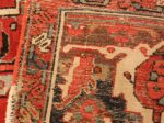 roomsize antique serapi persian rug 49359 weave Nazmiyal