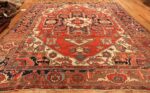 roomsize antique serapi persian rug 49359 whole Nazmiyal