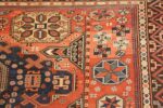 roomsize antique soumak caucasian rug 49340 design Nazmiyal