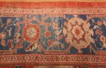 roomsize antique sultanabad persian rug 49361 border Nazmiyal