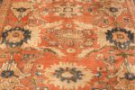roomsize antique sultanabad persian rug 49361 center Nazmiyal