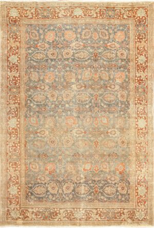 roomsize antique tabriz persian rug 49354 Nazmiyal
