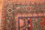roomsize ivory antique serapi persian rug 49353 corner Nazmiyal