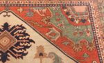 roomsize ivory antique serapi persianrug 49353 design Nazmiyal