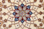 roomsize vintage isfahan persian rug 51148 blue Nazmiyal