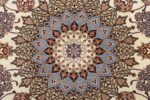 roomsize vintage isfahan persian rug 51148 medallion Nazmiyal