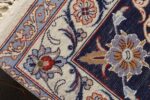 roomsize vintage isfahan persian rug 51148 weave Nazmiyal