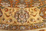 round shahsavarpour design tabriz persian rug 51129 border Nazmiyal