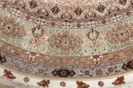 round shahsavarpour design vintage tabriz persian rug 51128 border Nazmiyal