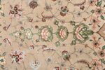 round shahsavarpour design vintage tabriz persian rug 51128 field Nazmiyal