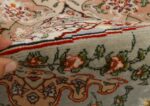 round shahsavarpour design vintage tabriz persian rug 51128 pile Nazmiyal