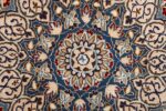 round vintage nain persian rug 51126 center Nazmiyal