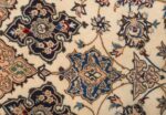 round vintage nain persian rug 51126 field Nazmiyal